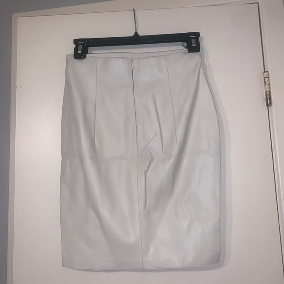 Zara Gray Pencil Skirt Knee-Length Work - Picture 2 of 3